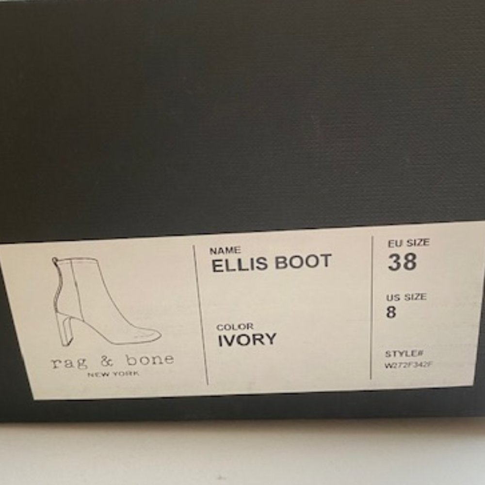 RAG & BONE Ellis boot—ivory - Picture 6 of 7